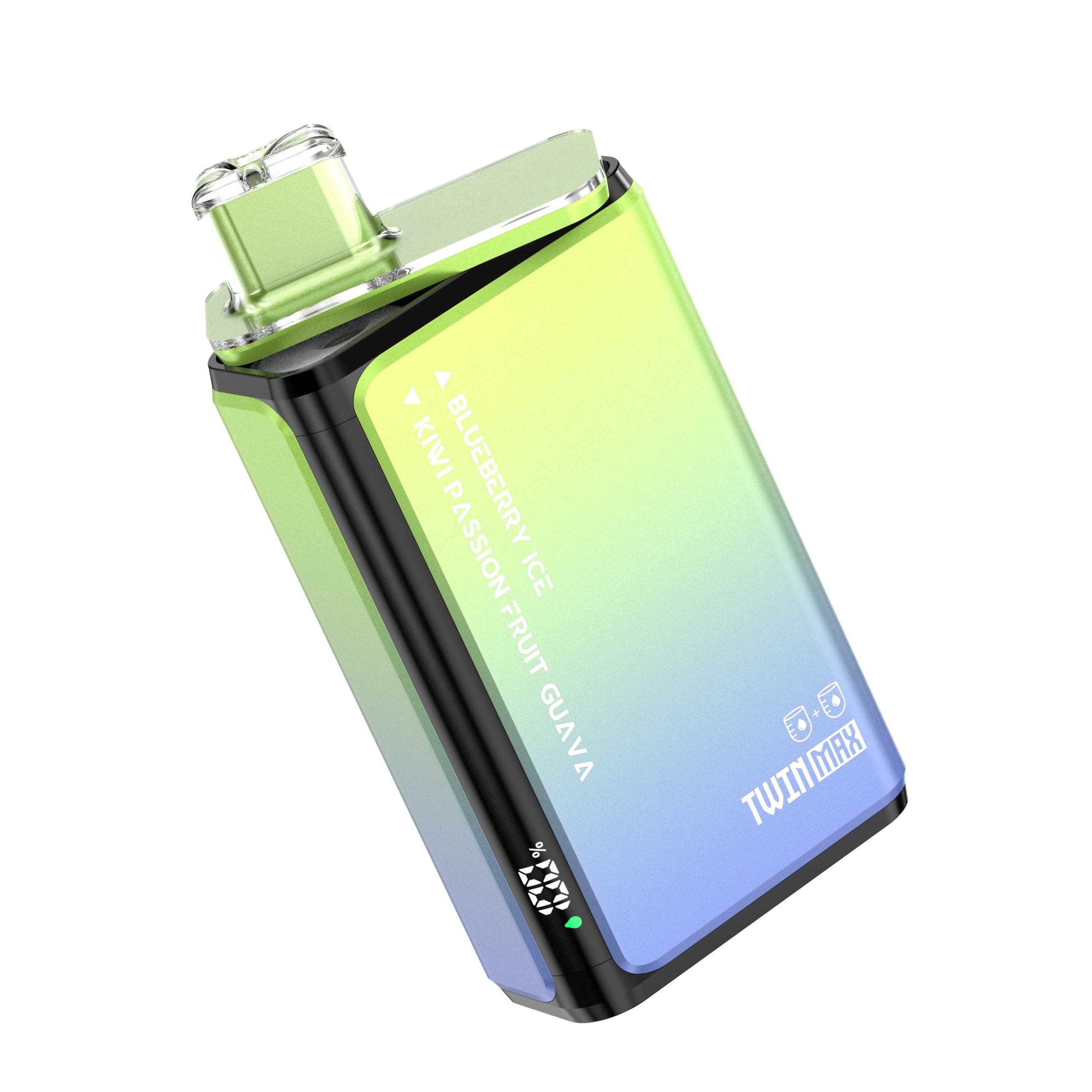 Wegwerp E Sigaret Hifancy Twin Max 60000 Puffs Vape Dubbele Smaak