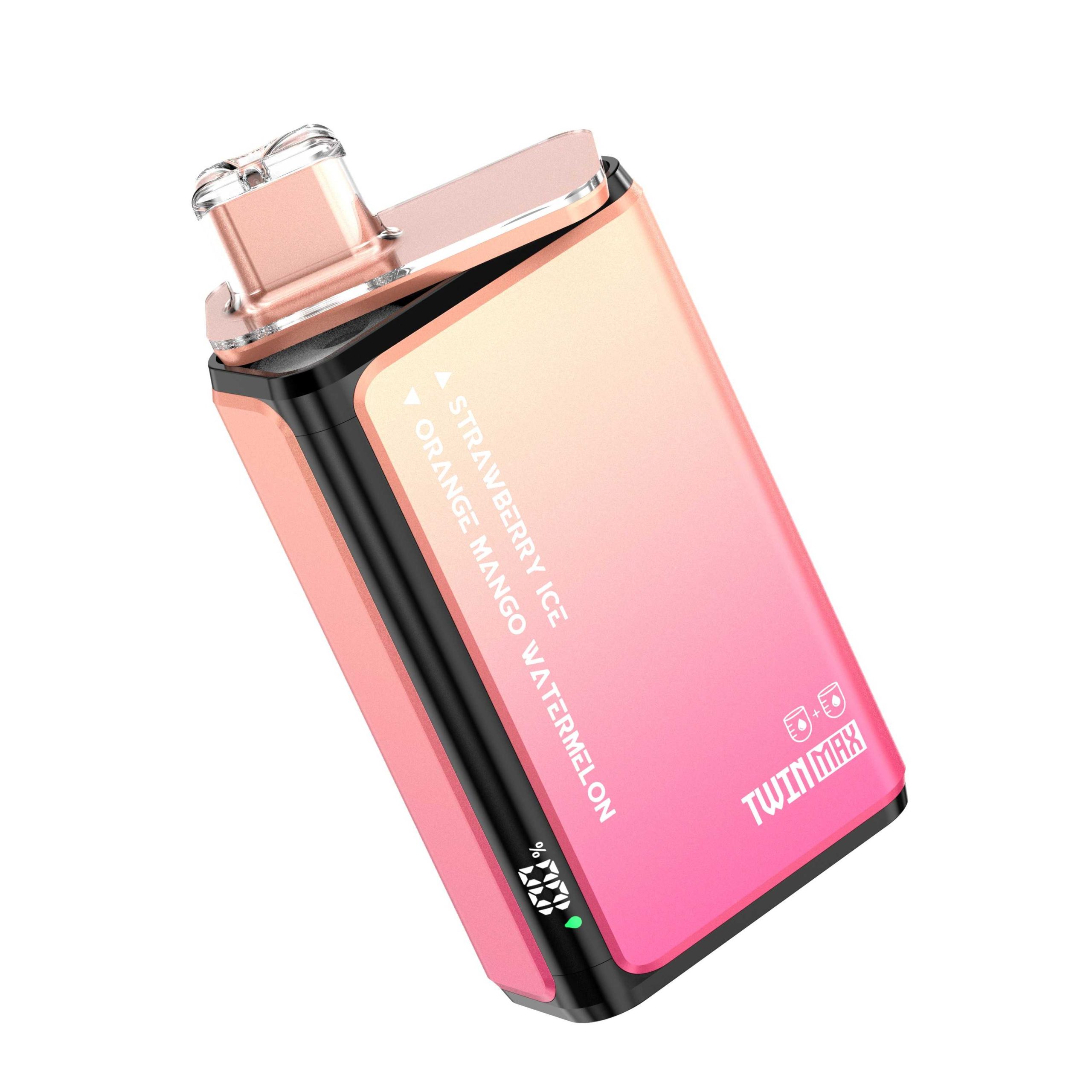 Wegwerp E Sigaret Hifancy Twin Max 60000 Puffs Vape Dubbele Smaak