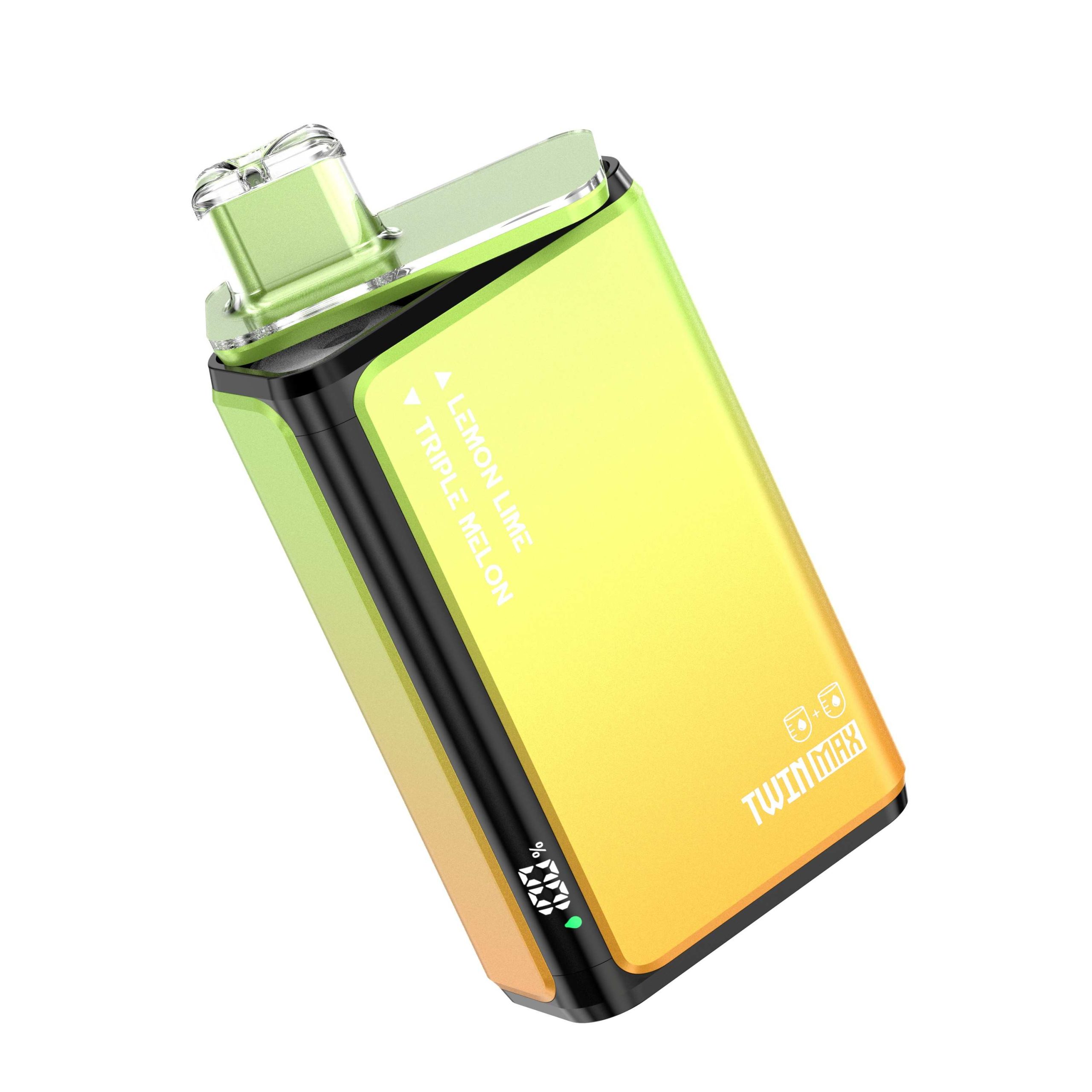 Wegwerp E Sigaret Hifancy Twin Max 60000 Puffs Vape Dubbele Smaak