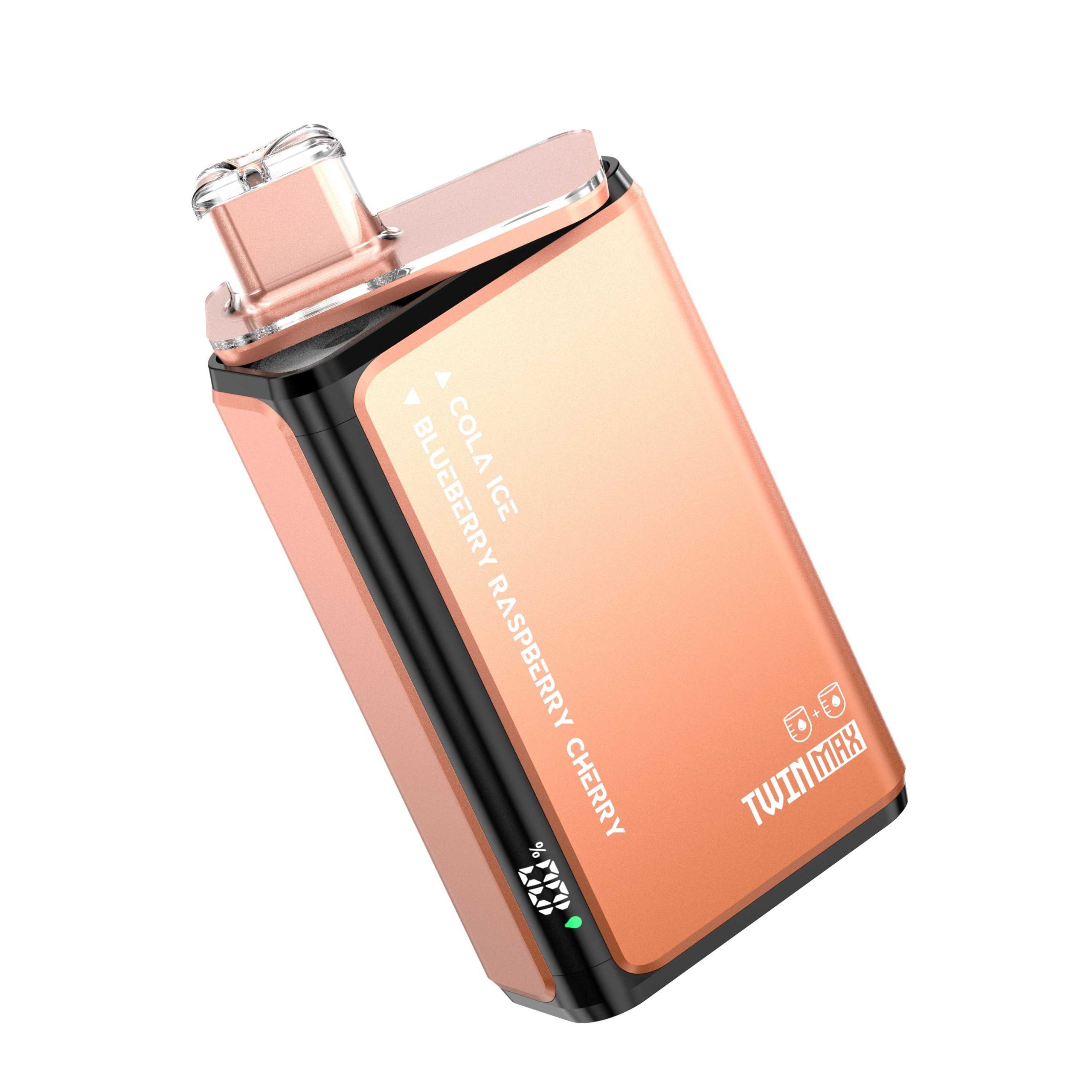 Wegwerp E Sigaret Hifancy Twin Max 60000 Puffs Vape Dubbele Smaak