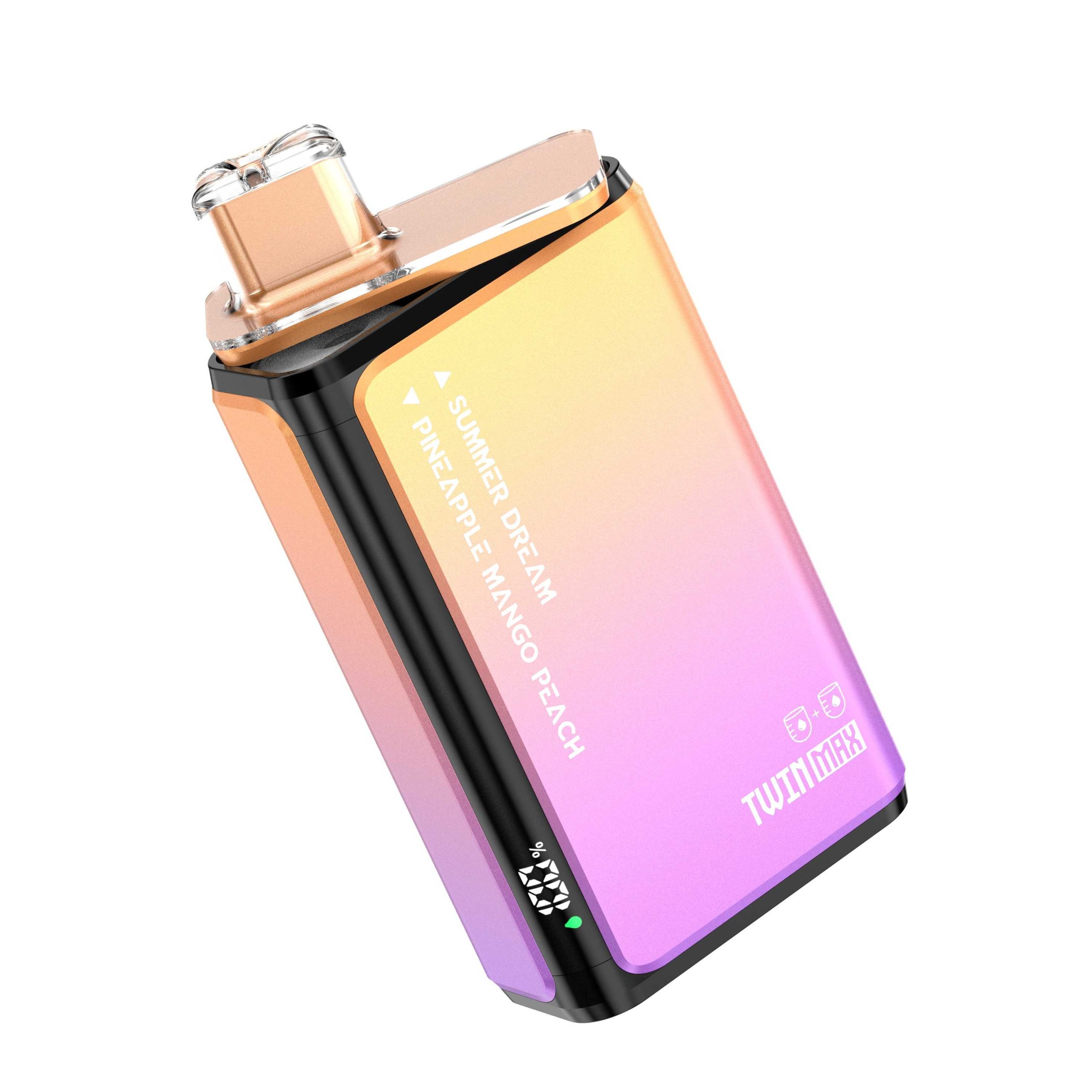 Wegwerp E Sigaret Hifancy Twin Max 60000 Puffs Vape Dubbele Smaak