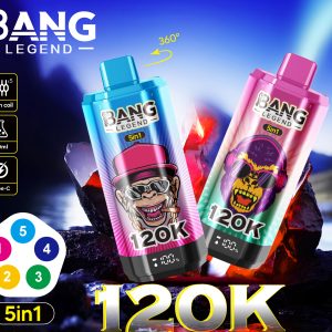 Wegwerp E Sigaret Bang Legend 120K Puffs 5 in 1 Vape