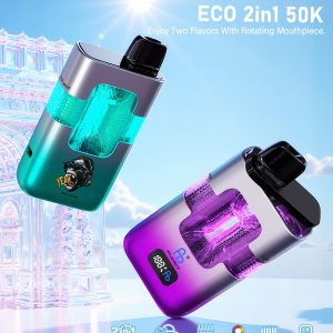 Wegwerp E Sigaret Fumot ECO 2in1 50000 Puffs Vape Dubbele Smaak