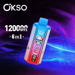 Wegwerp E Sigaret OKSO 120000 Puffs 6 in 1 Vape