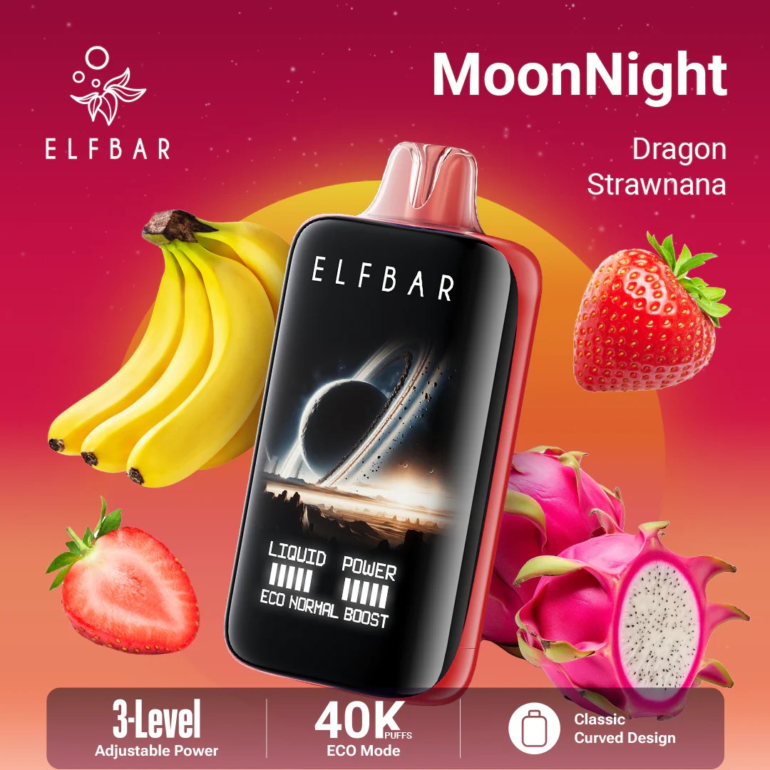Wegwerp E Sigaret Elf Bar MoonNight 40000 Puffs Vape
