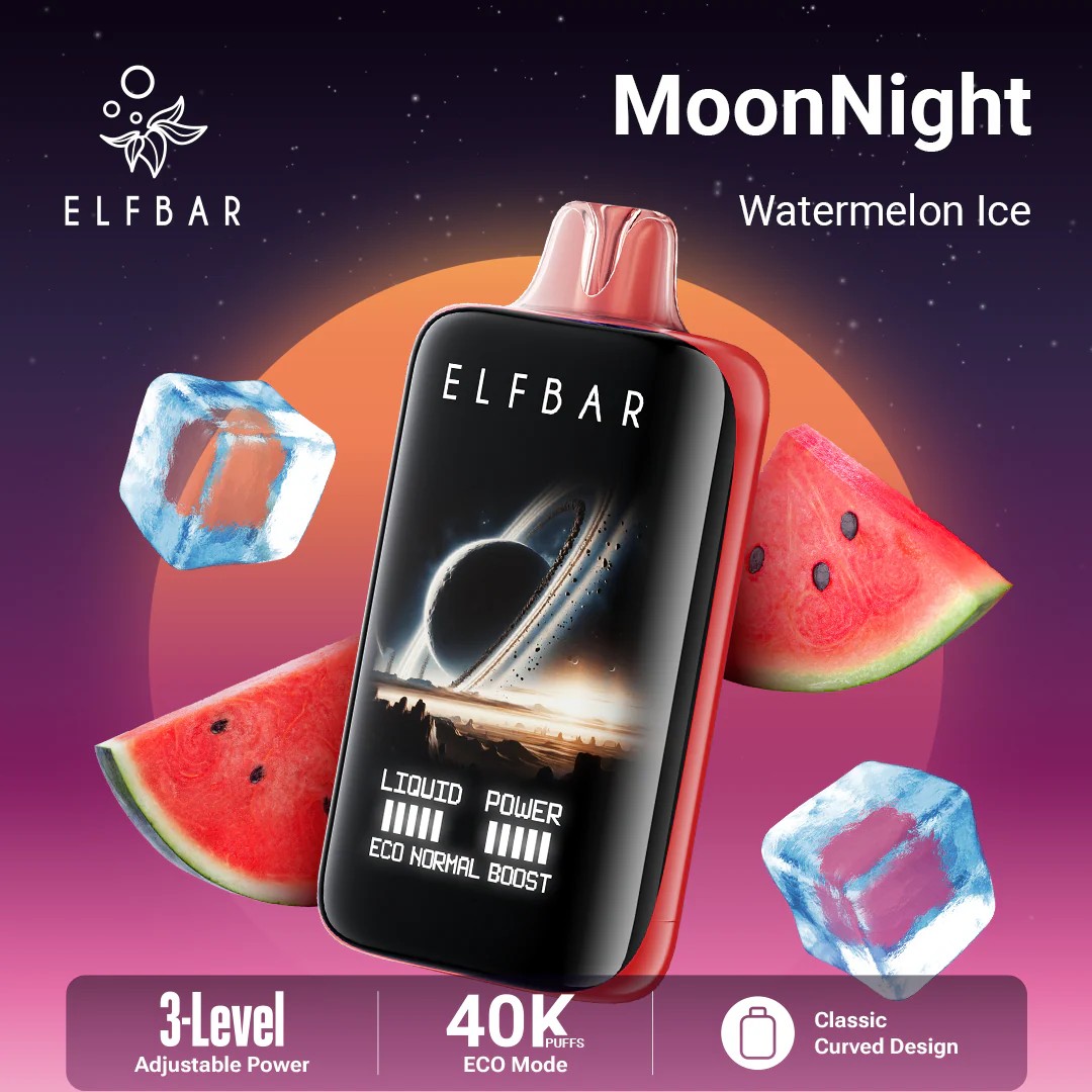 Wegwerp E Sigaret Elf Bar MoonNight 40000 Puffs Vape