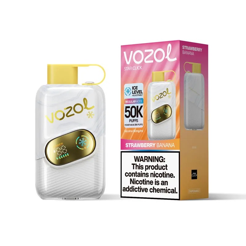 Wegwerp E Sigaret Vozol Star Click 50000 Puffs Vape