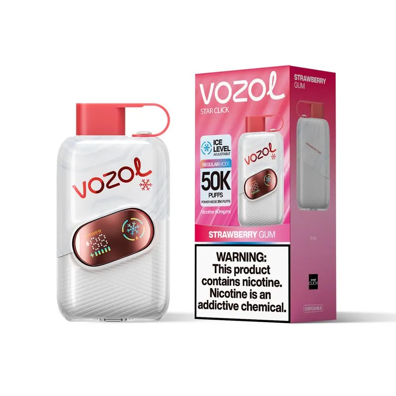 Wegwerp E Sigaret Vozol Star Click 50000 Puffs Vape