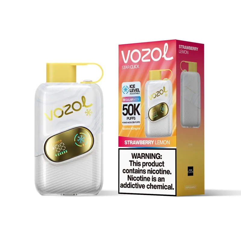 Wegwerp E Sigaret Vozol Star Click 50000 Puffs Vape