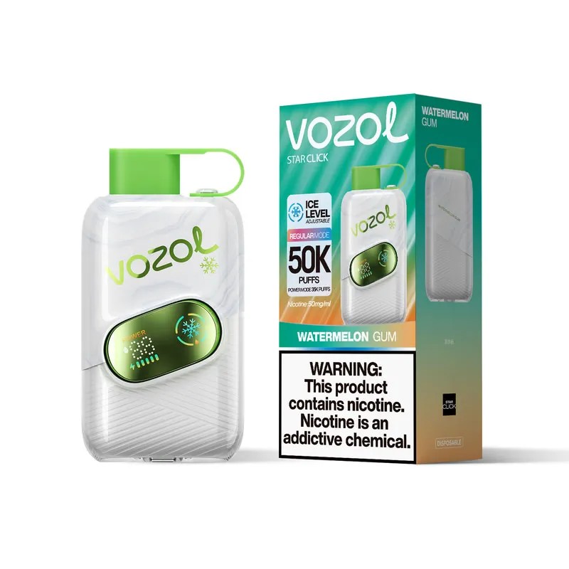 Wegwerp E Sigaret Vozol Star Click 50000 Puffs Vape