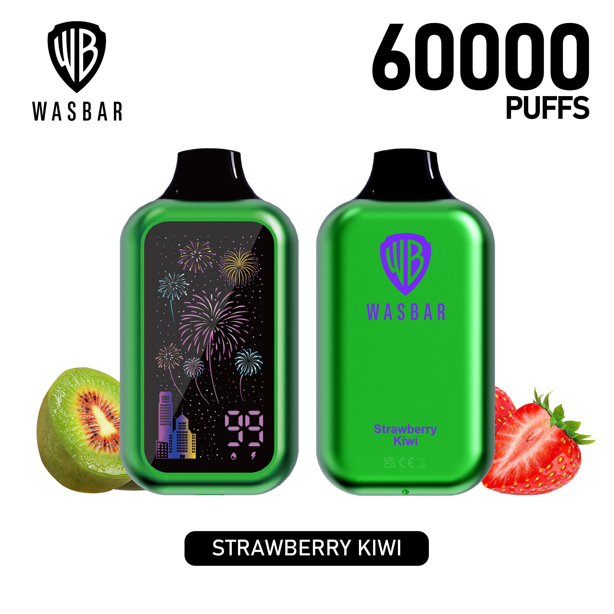 Wegwerp E Sigaret Wasbar 60000 Puffs Vape