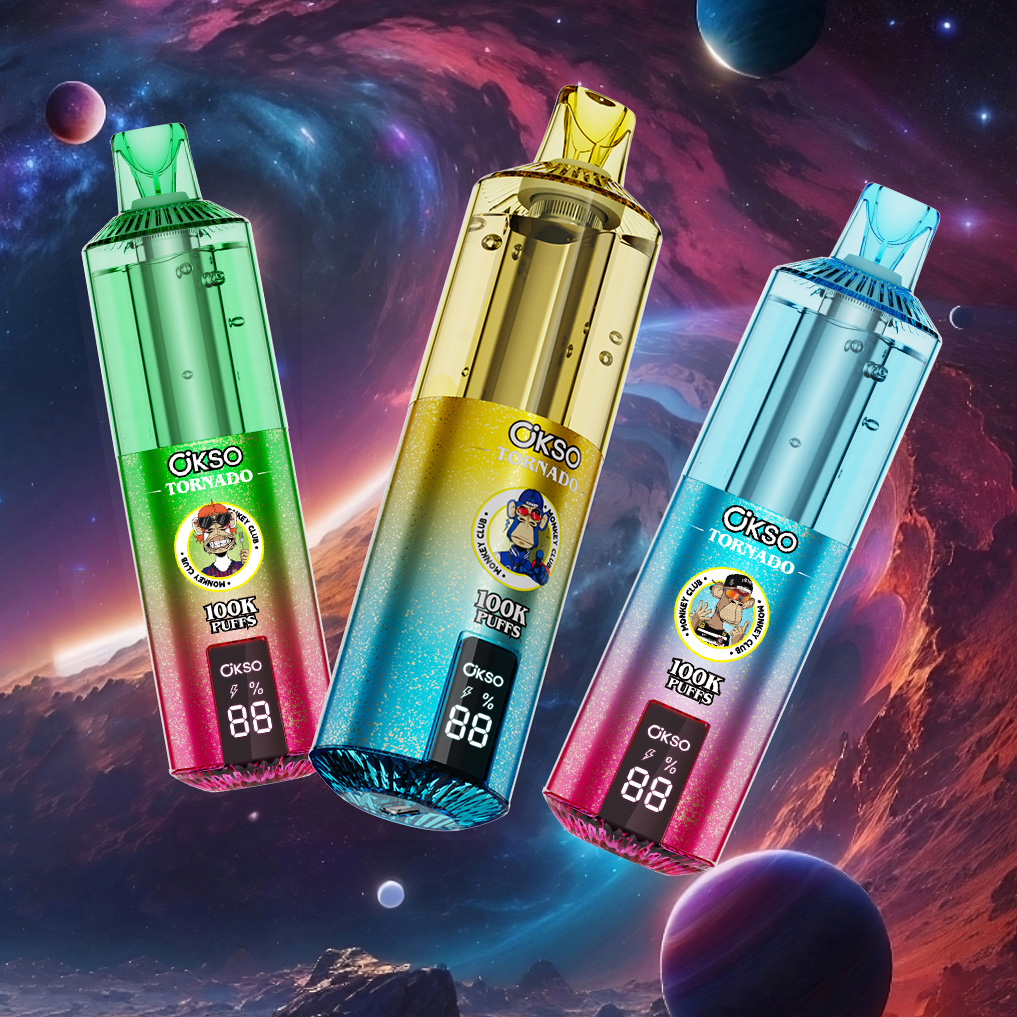 Wegwerp E Sigaret OKSO Tornado 100K Puffs Vape