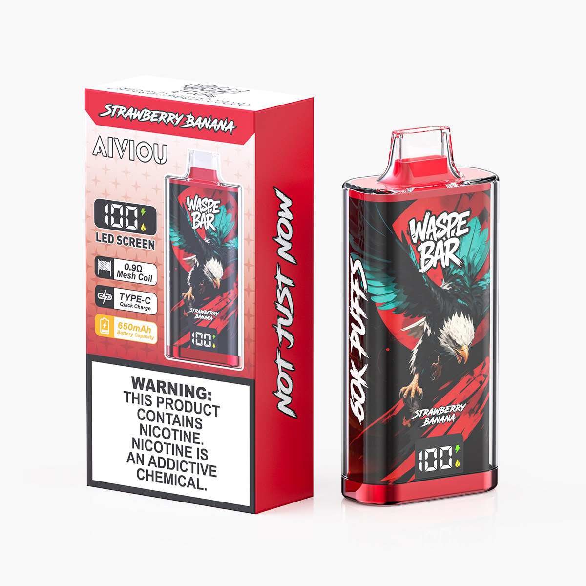 Wegwerp E Sigaret Waspe Bar 60K Puffs Vape