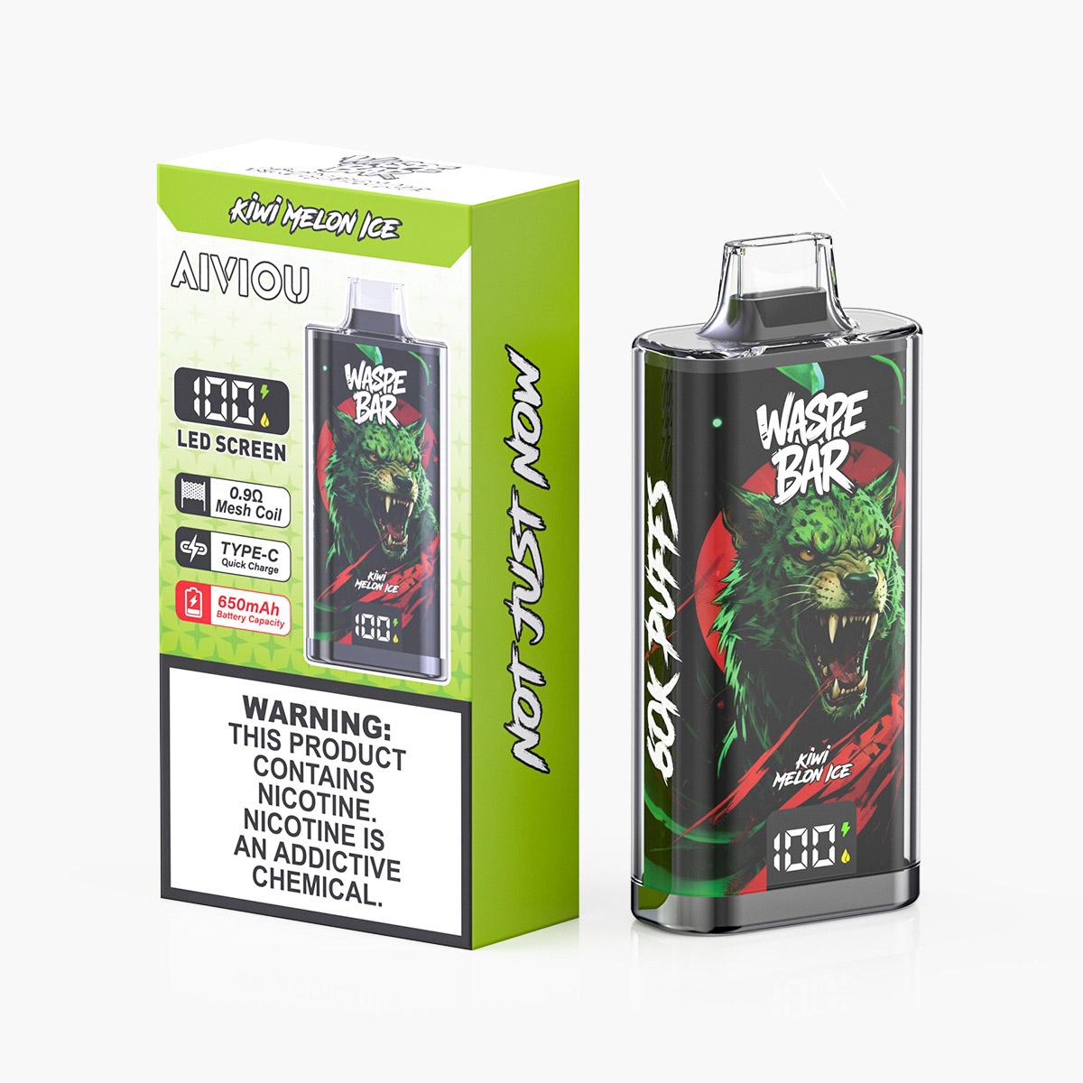 Wegwerp E Sigaret Waspe Bar 60K Puffs Vape
