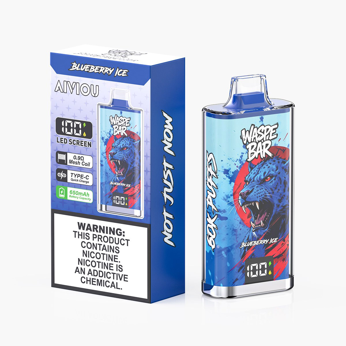 Wegwerp E Sigaret Waspe Bar 60K Puffs Vape