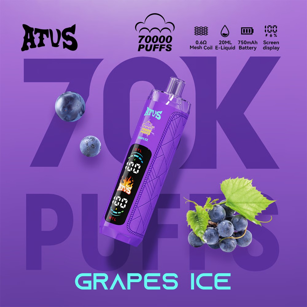 Wegwerp E Sigaret ATVS 70000 Puffs Vape