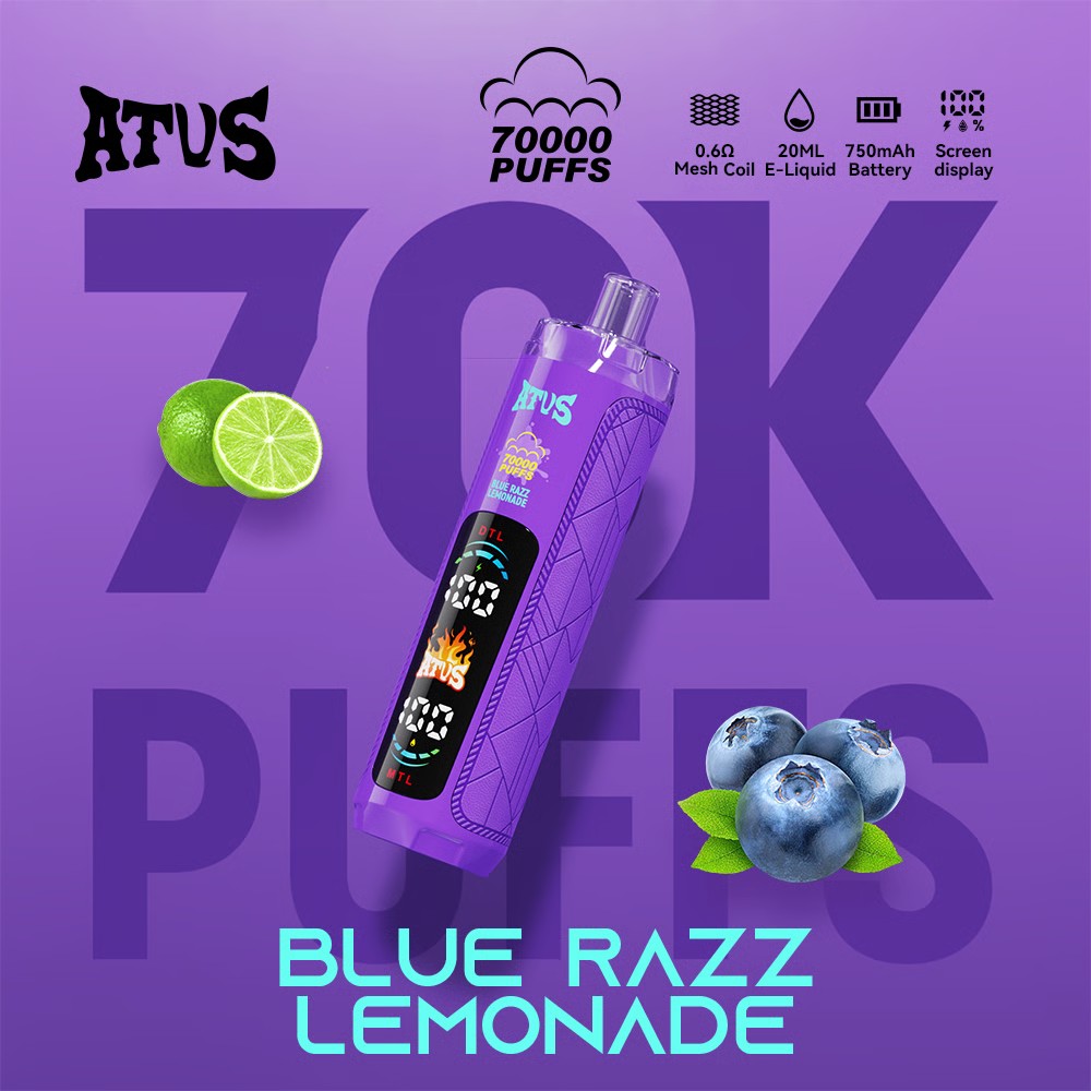 Wegwerp E Sigaret ATVS 70000 Puffs Vape