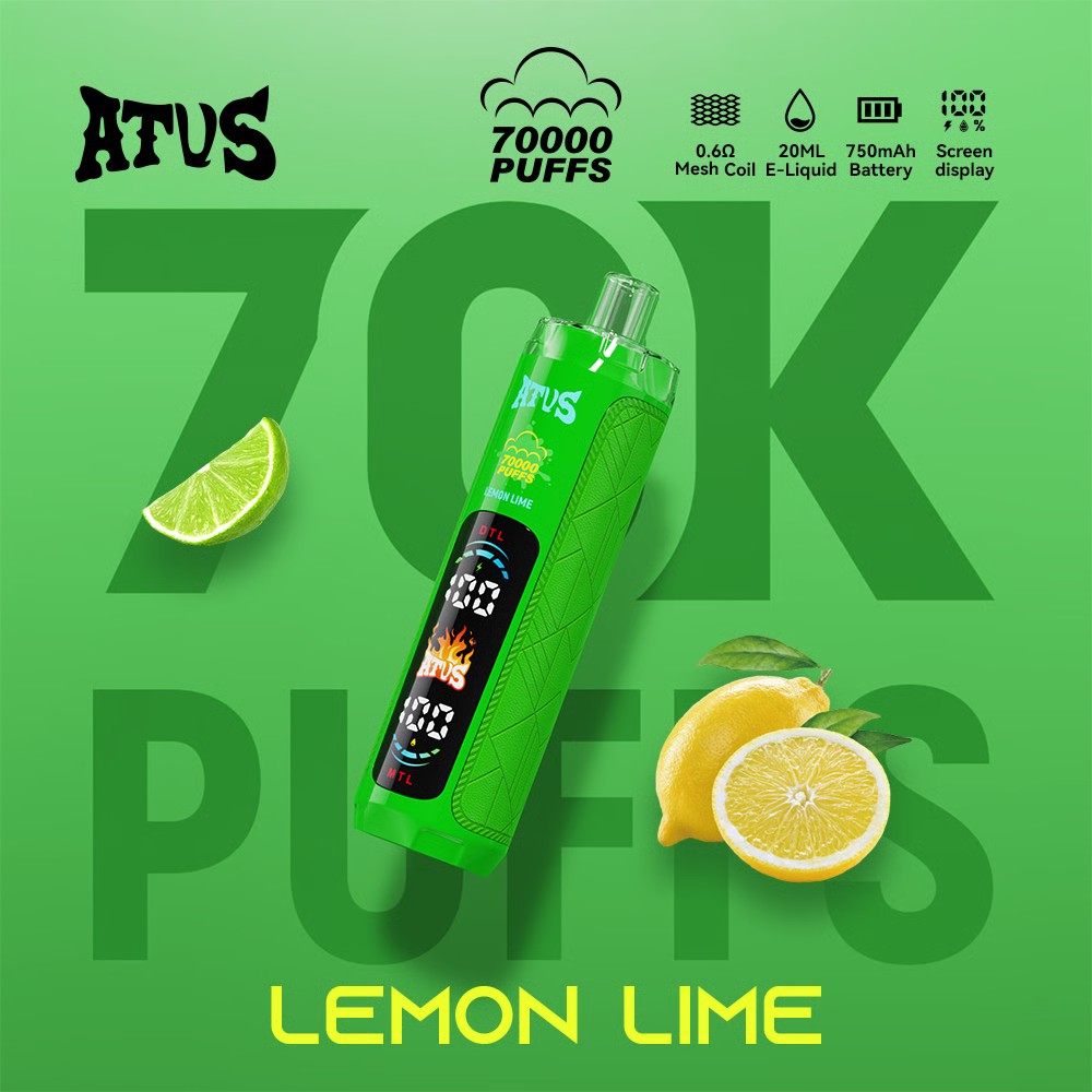 Wegwerp E Sigaret ATVS 70000 Puffs Vape