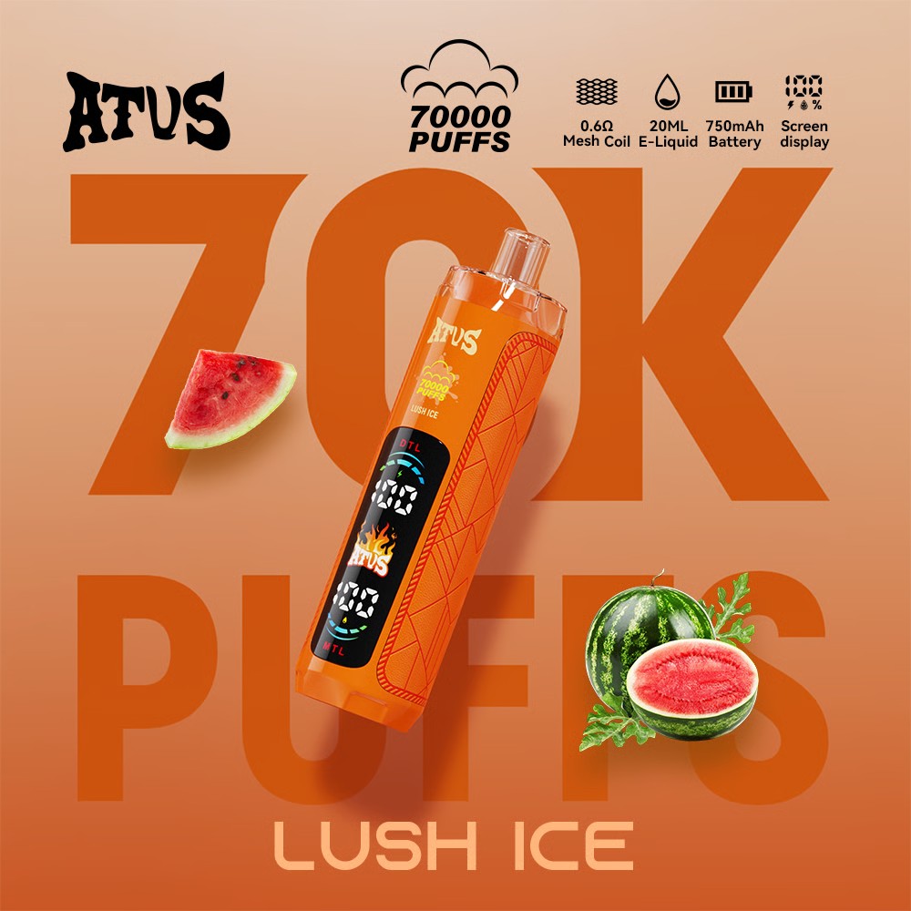 Wegwerp E Sigaret ATVS 70000 Puffs Vape