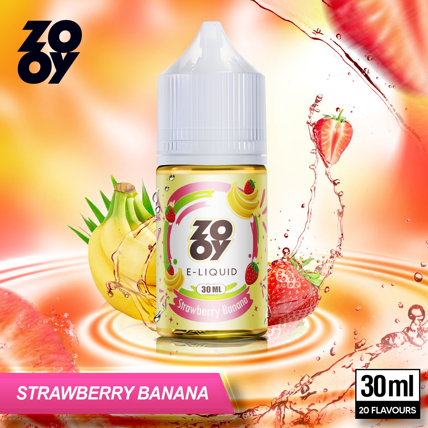 ZOOY E Sigaret E-Liquid 30ML 30MG 50MG Nicotine