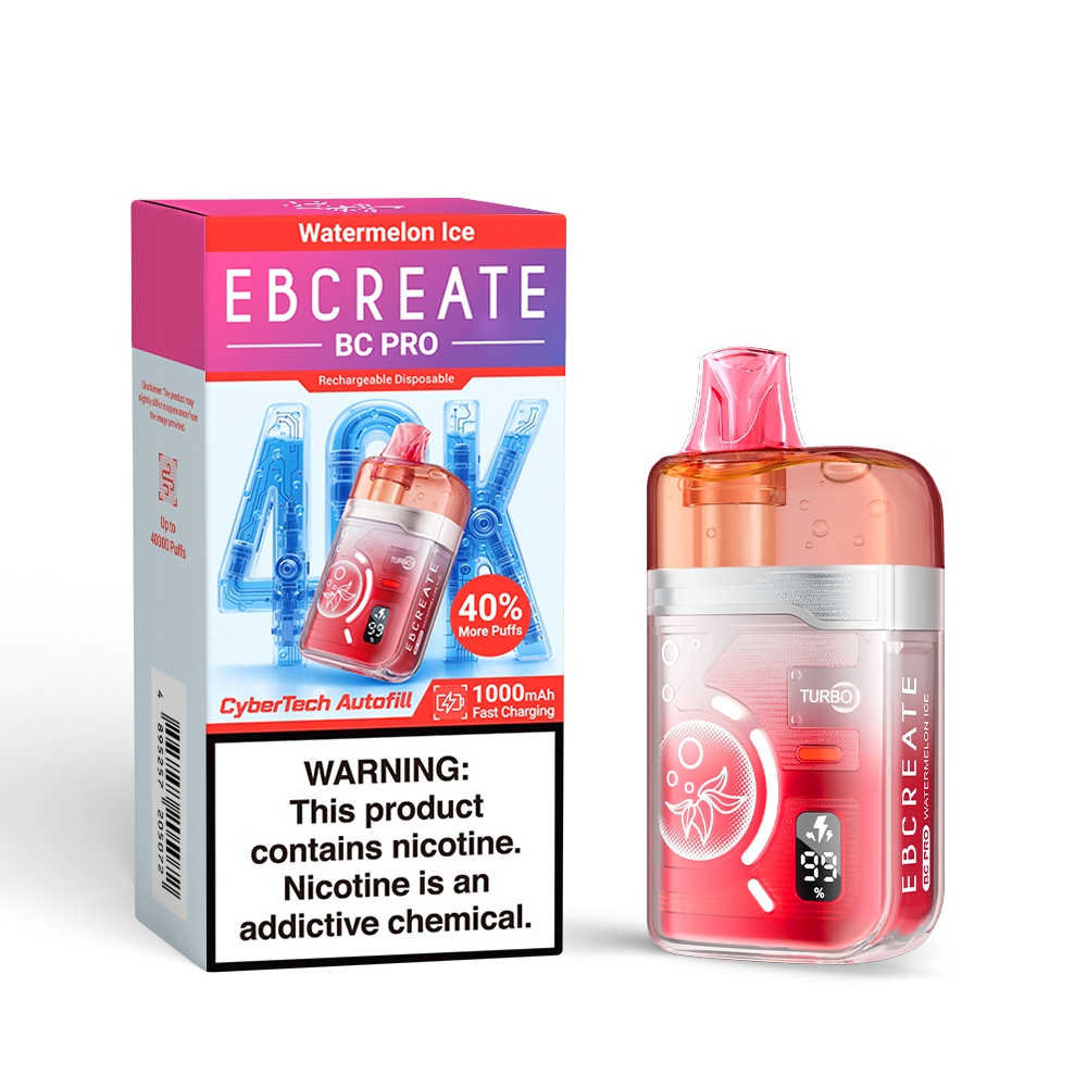 Wegwerp E Sigaret EBCREATE BC PRO 40K Puffs Vape