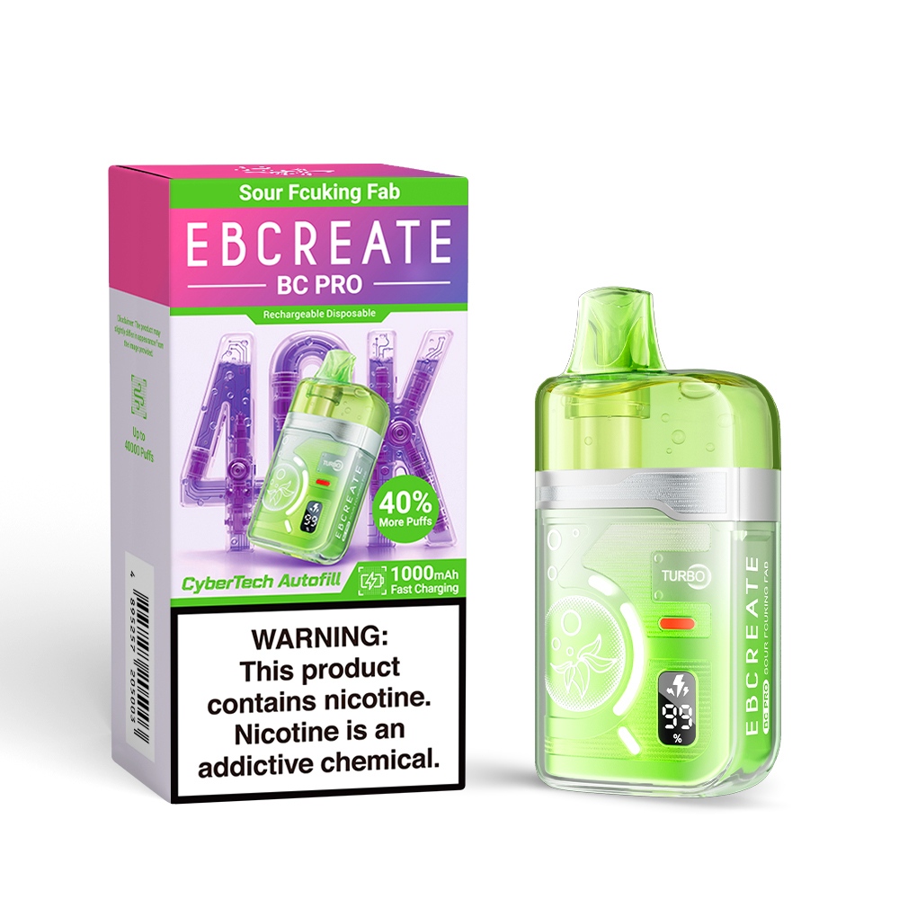 Wegwerp E Sigaret EBCREATE BC PRO 40K Puffs Vape