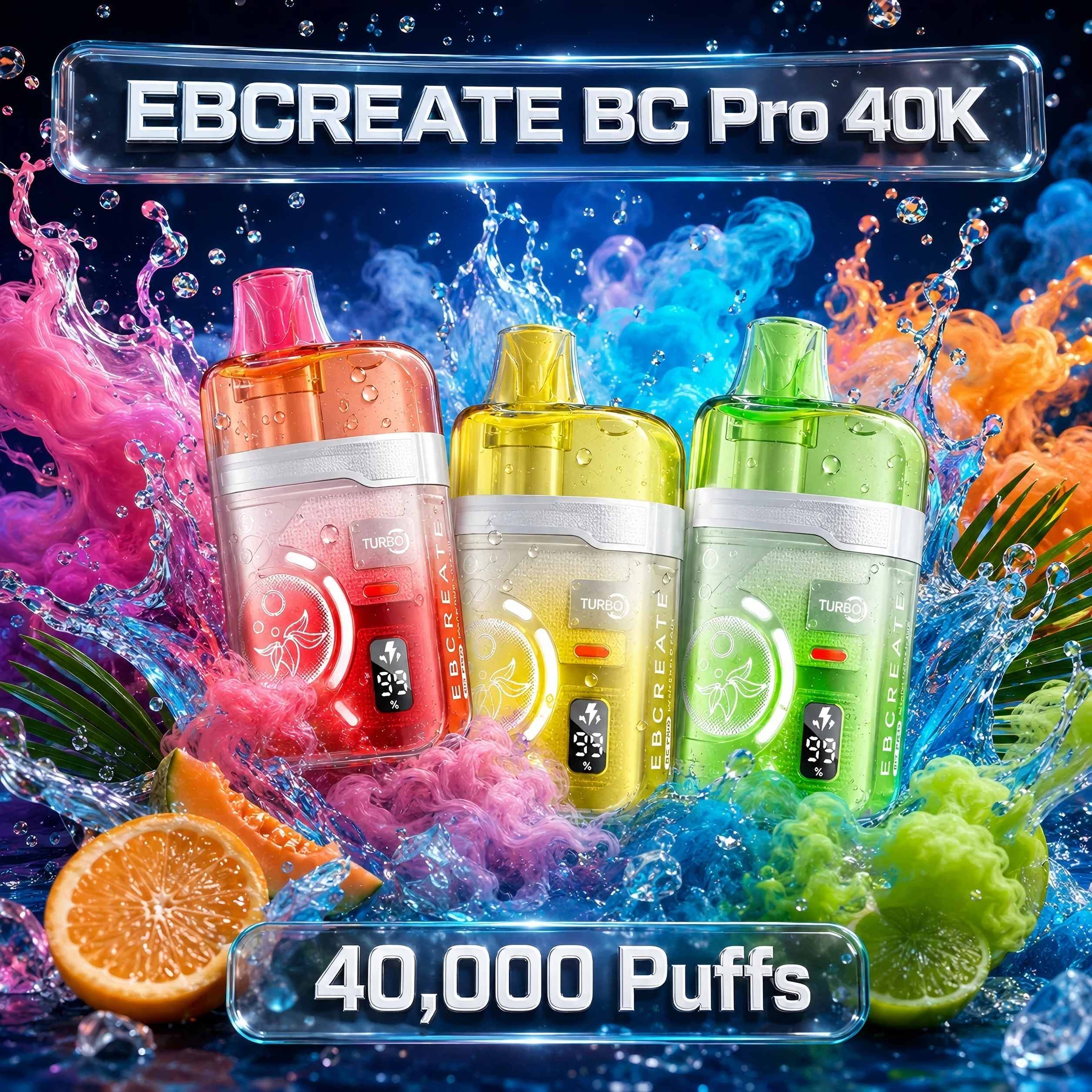 Wegwerp E Sigaret EBCREATE BC PRO 40K Puffs Vape