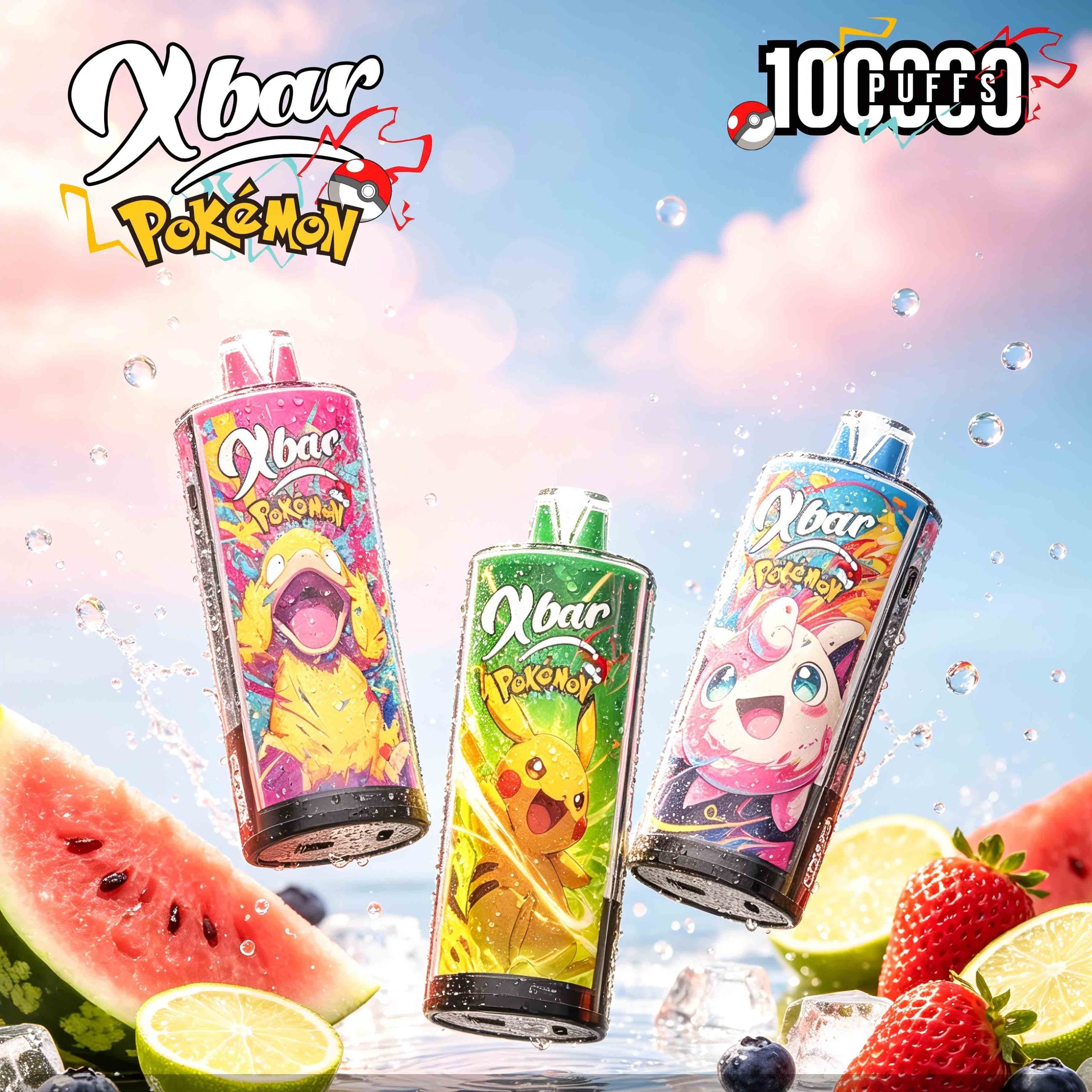 Wegwerp E Sigaret Xbar Pokémon 100K Puffs Vape